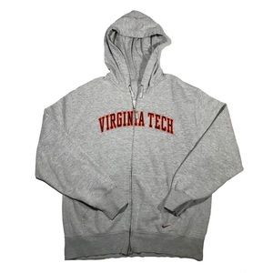 Vintage Nike Virginia Tech zip up hoodie